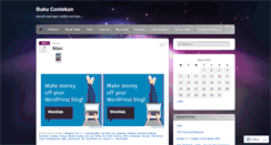 Desktop Screenshot of bukucontekan.wordpress.com