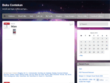 Tablet Screenshot of bukucontekan.wordpress.com