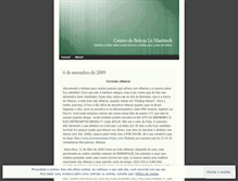 Tablet Screenshot of lumartineli.wordpress.com