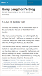 Mobile Screenshot of garrylengthorn.wordpress.com