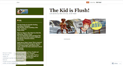 Desktop Screenshot of kidflush.wordpress.com