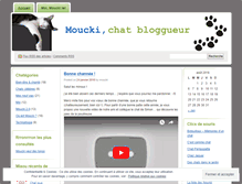 Tablet Screenshot of mouckichatbloggueur.wordpress.com