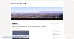 Desktop Screenshot of kennewickproperties.wordpress.com