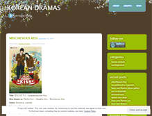 Tablet Screenshot of dramasonline.wordpress.com