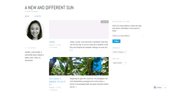 Desktop Screenshot of anewanddifferentsun.wordpress.com