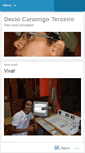 Mobile Screenshot of deciocaramigo.wordpress.com