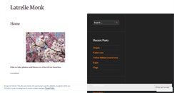 Desktop Screenshot of latrellemonk.wordpress.com