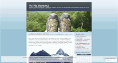 Desktop Screenshot of blueridgetreks.wordpress.com