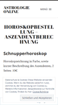Mobile Screenshot of horoskope.wordpress.com