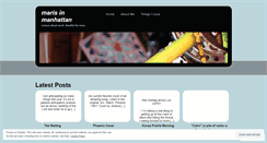 Desktop Screenshot of marisd.wordpress.com