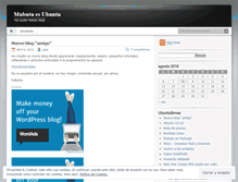 Tablet Screenshot of mubutuesubuntu.wordpress.com