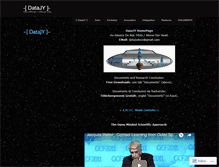 Tablet Screenshot of datajy.wordpress.com