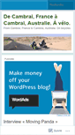 Mobile Screenshot of cambraicambrai.wordpress.com