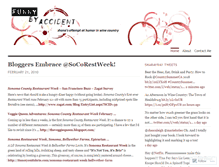 Tablet Screenshot of funnybyaccident.wordpress.com