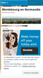 Mobile Screenshot of montebourgennormandie.wordpress.com