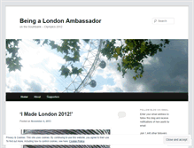 Tablet Screenshot of londonambassador.wordpress.com