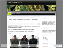 Tablet Screenshot of fractalroad.wordpress.com