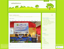 Tablet Screenshot of nafisahkhoirun.wordpress.com