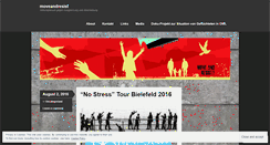 Desktop Screenshot of moveandresist.wordpress.com