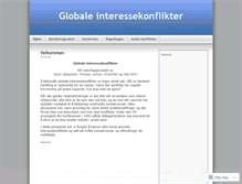 Tablet Screenshot of interessekonflikter.wordpress.com