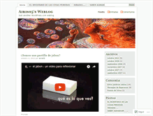 Tablet Screenshot of airis05.wordpress.com