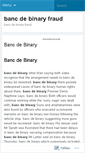 Mobile Screenshot of alaska.bancdebinaryfraud.wordpress.com