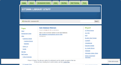Desktop Screenshot of ottlibstaff.wordpress.com