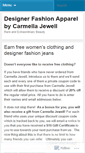 Mobile Screenshot of carmellajewell.wordpress.com