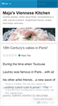 Mobile Screenshot of majaskitchen.wordpress.com
