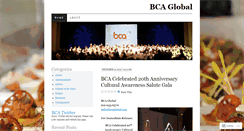 Desktop Screenshot of bcaglobal.wordpress.com