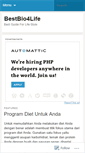 Mobile Screenshot of bestbio4life.wordpress.com