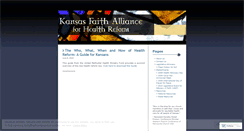 Desktop Screenshot of ksfaithalliance.wordpress.com