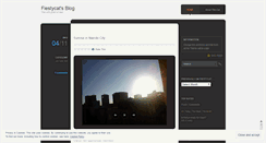 Desktop Screenshot of fiestycat.wordpress.com