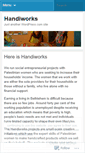 Mobile Screenshot of handiworksproject.wordpress.com