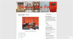 Desktop Screenshot of behindthefood.wordpress.com