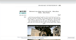 Desktop Screenshot of monaabouhamze.wordpress.com