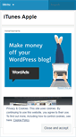 Mobile Screenshot of itunesapples.wordpress.com