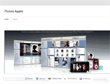 Tablet Screenshot of itunesapples.wordpress.com