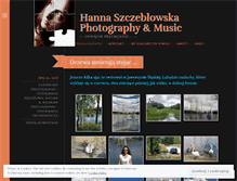 Tablet Screenshot of hannaszczeblowska.wordpress.com