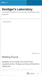 Mobile Screenshot of dexttgerslaboratory.wordpress.com