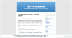 Desktop Screenshot of pobrecomputeiro.wordpress.com