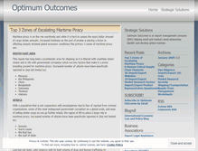 Tablet Screenshot of optimumoutcomes.wordpress.com