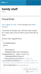 Mobile Screenshot of handystuff.wordpress.com