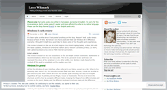 Desktop Screenshot of lassewikmark.wordpress.com