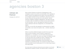 Tablet Screenshot of agenciesboston3.wordpress.com