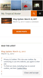 Mobile Screenshot of mytropicalhome.wordpress.com