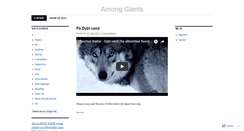 Desktop Screenshot of amonggiants.wordpress.com