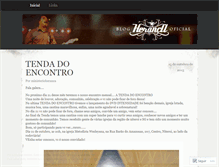Tablet Screenshot of ministerioheranca.wordpress.com