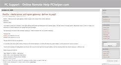 Desktop Screenshot of pchelper.wordpress.com