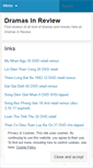 Mobile Screenshot of dramasinreview.wordpress.com